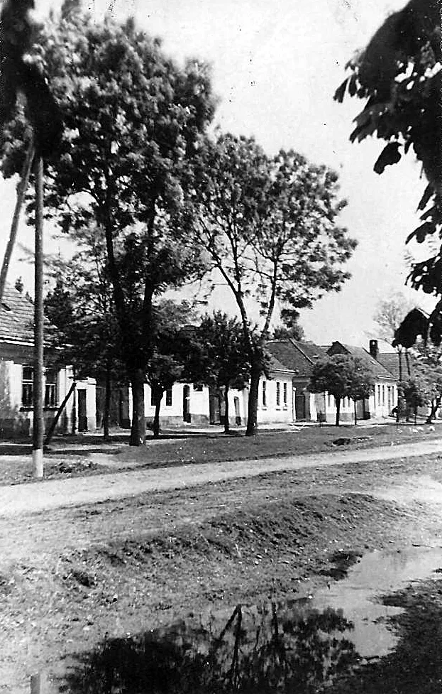 Fő utca a 40-es években